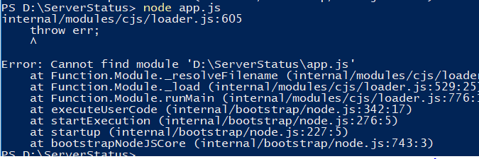 Cannot find module · Issue #19 · kennethrisa/discord-rustserverstatus ...