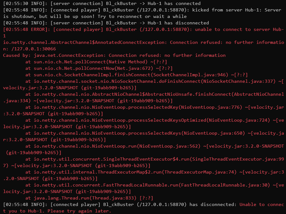 Improve some proxy disconnect messages · Issue #58 · PaperMC/Velocity ...