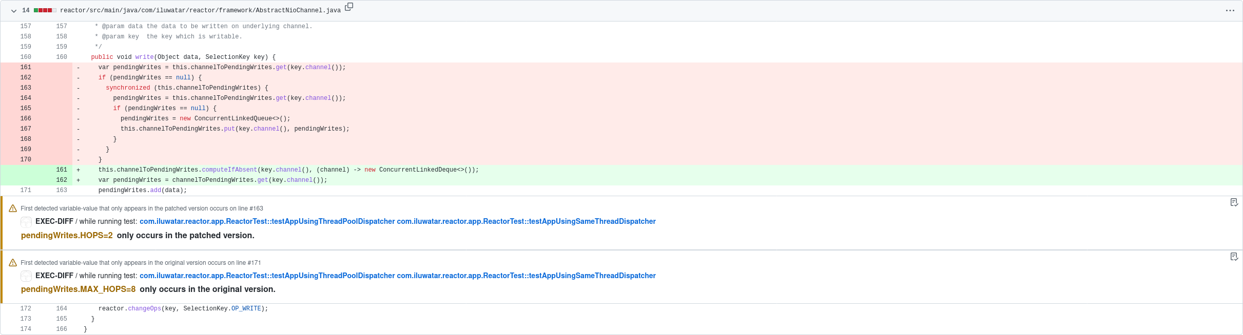 Screenshot 2022-08-12 at 19-00-40 fix double lock check for lazy initialization · iluwatar_java-design-patterns@0e6045b