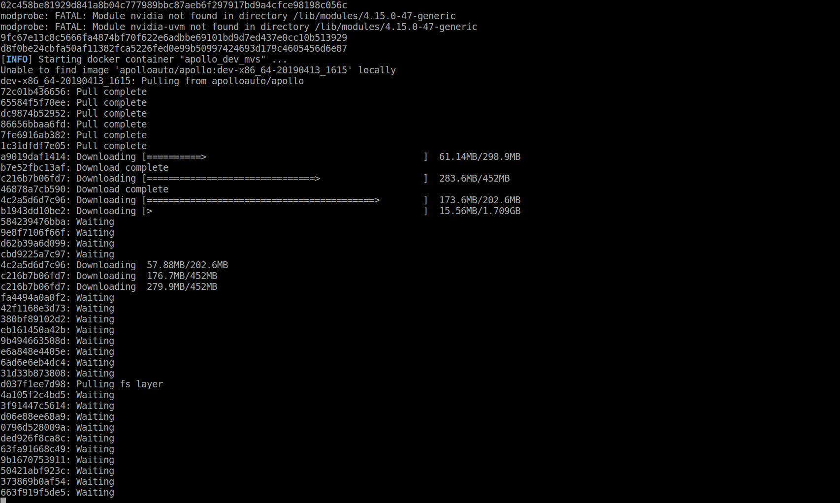 how to start the docker without update? · Issue #7902 · ApolloAuto ...
