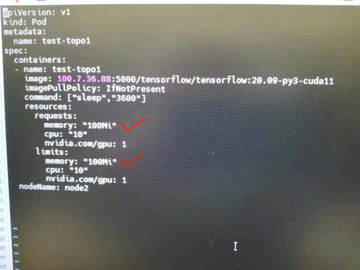 If i limits the CPU cores but Memory for the Pod, the Topomanager will