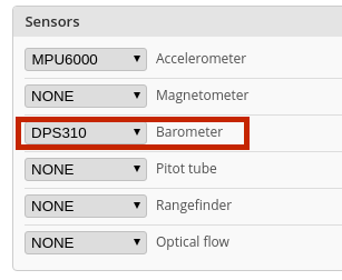 Temperature sensor from DPS310 barometer not recognized · Issue #6762 ...