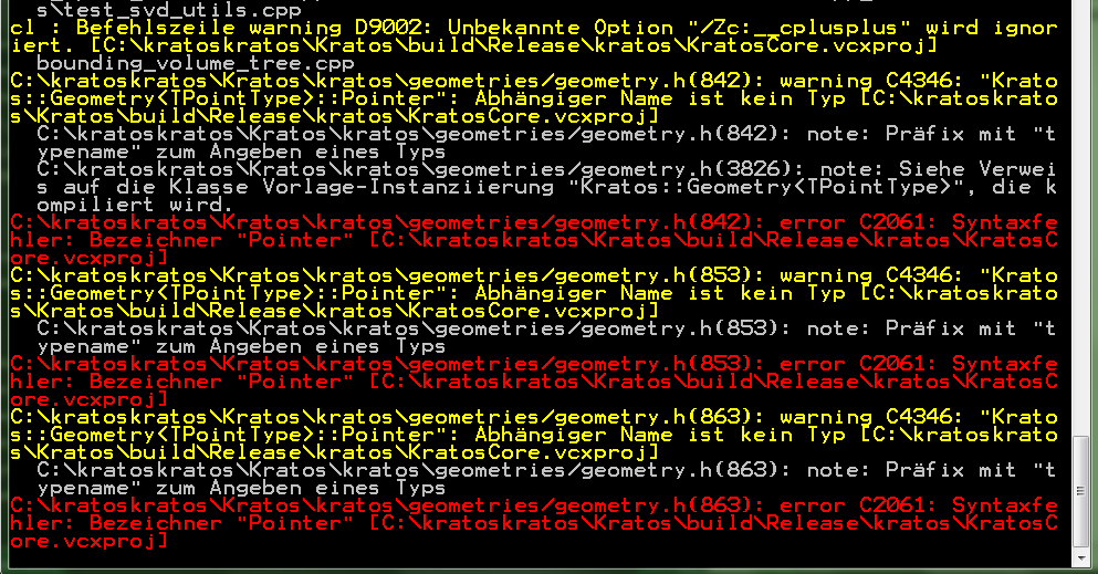 Problems compiling in windows · Issue #7907 · KratosMultiphysics/Kratos ...