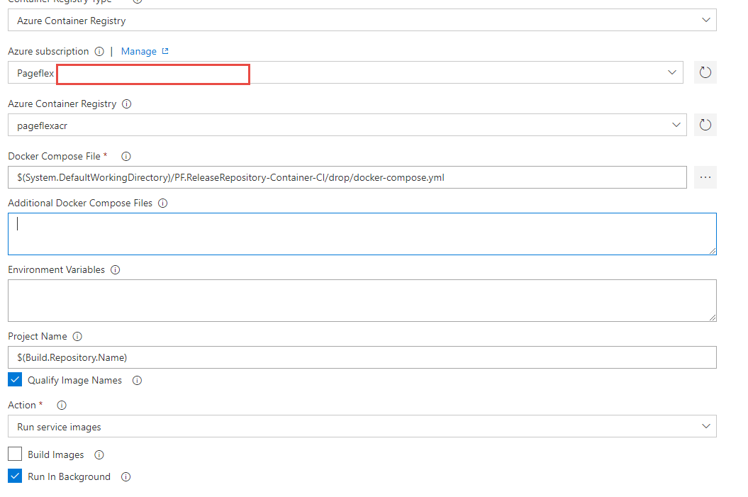 Docker-Compose throws spawn EACCES error on Ubuntu Agent when "Running ...