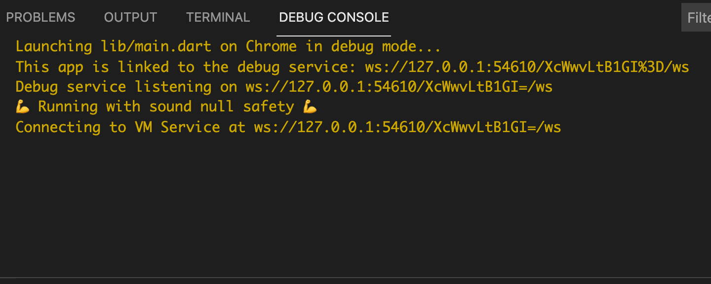 [tools] `Failed to establish connection with the application instance