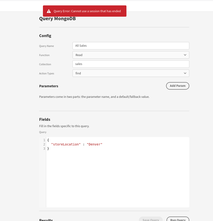 MongoDB Read requests seem to be broken · Issue #2696 · Budibase ...