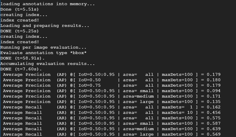 mAP score unresolved · Issue #159 · ultralytics/yolov3 · GitHub
