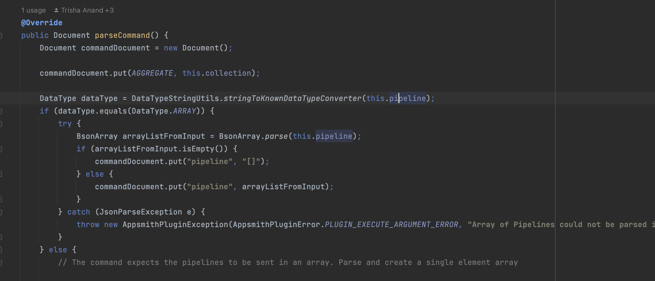 [Task]: Refactor common data type handling logic w.r.t. the newer ...