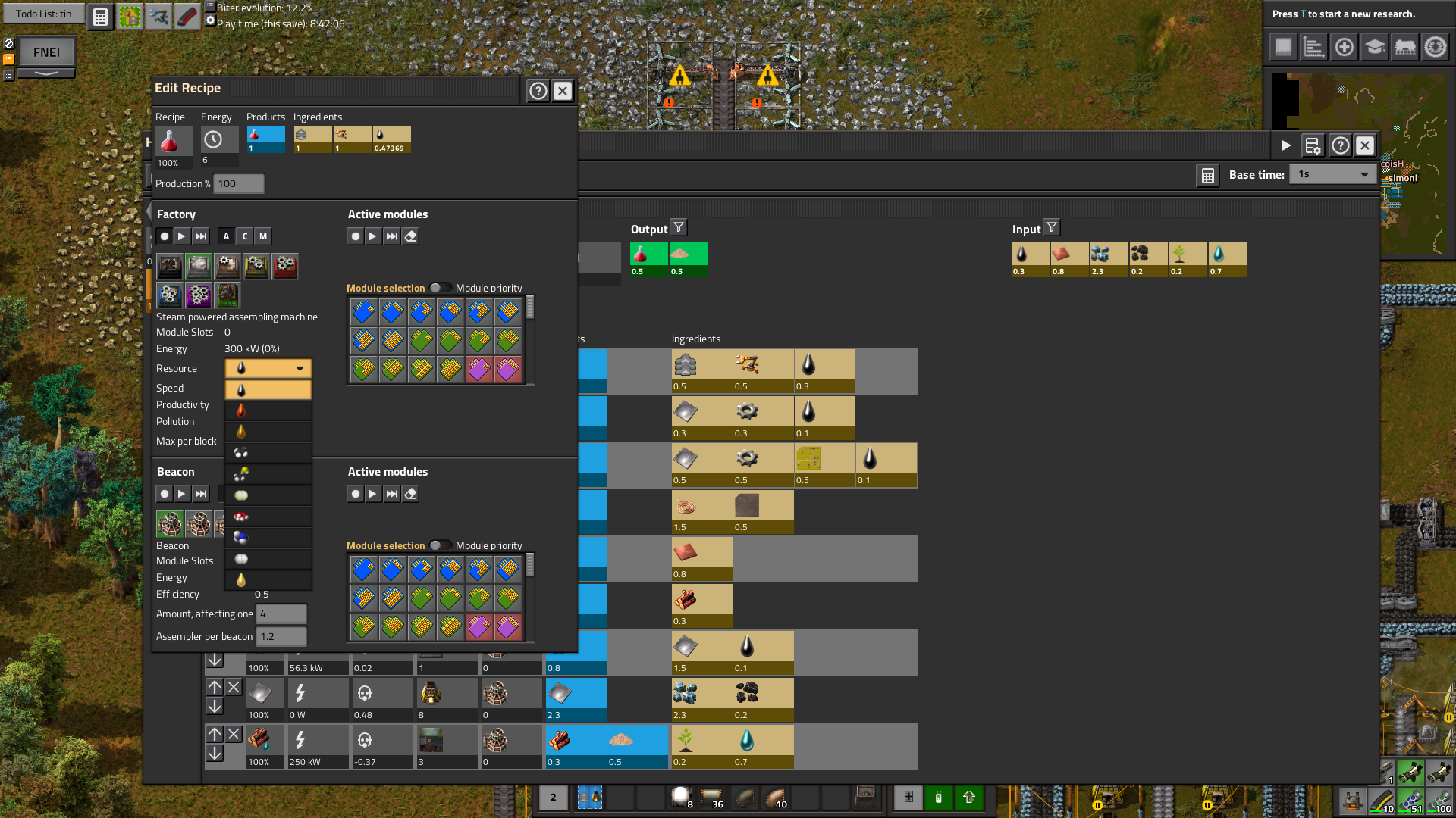 Bob's Mod Steam Assembling Machine · Issue #237 · Helfima/helmod · GitHub