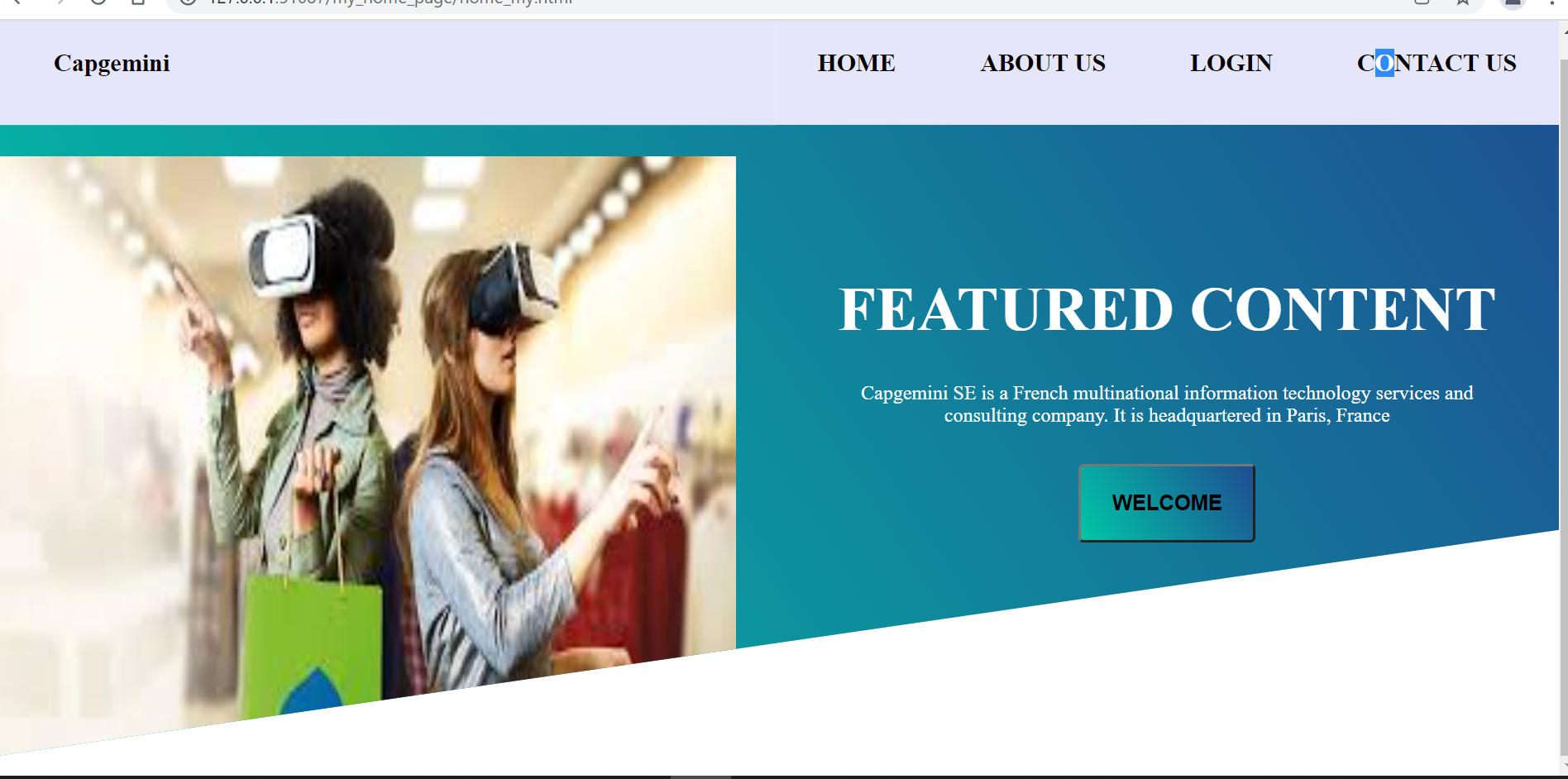 GitHub - OjhaShubham/Home-Page-Using-HTML-and-CSS: Home Page using HTML ...