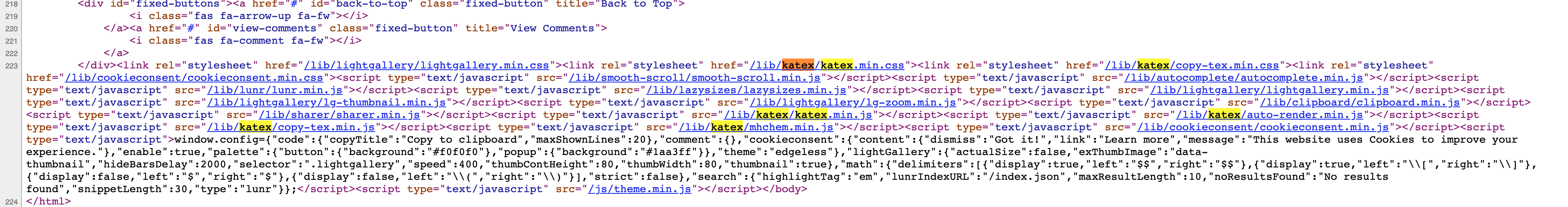 [BUG] KaTeX render math equation in home page but not post page · Issue