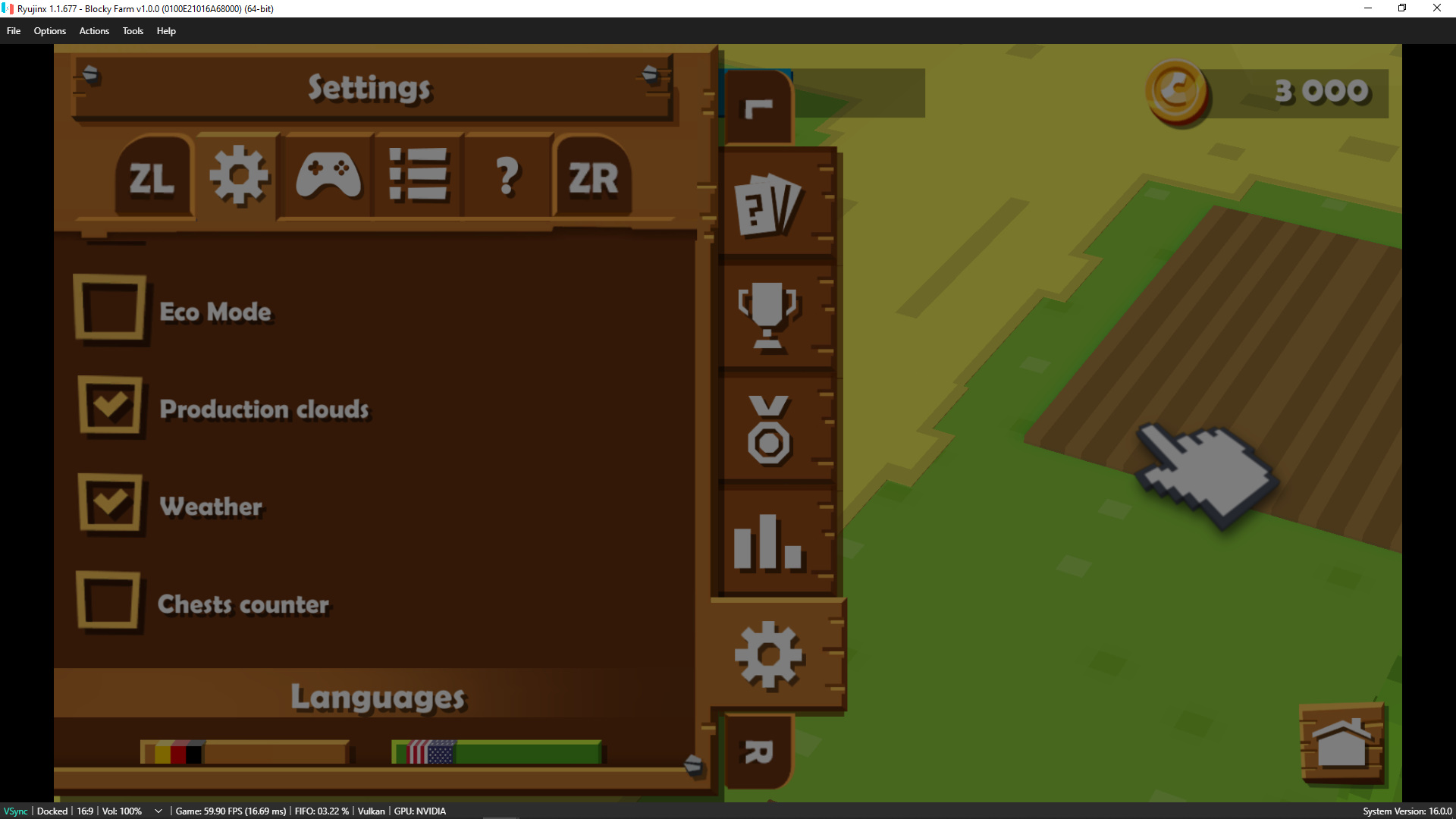 Blocky farm 0100e21016a68000 issue 4524 ryujinx ryujinx games