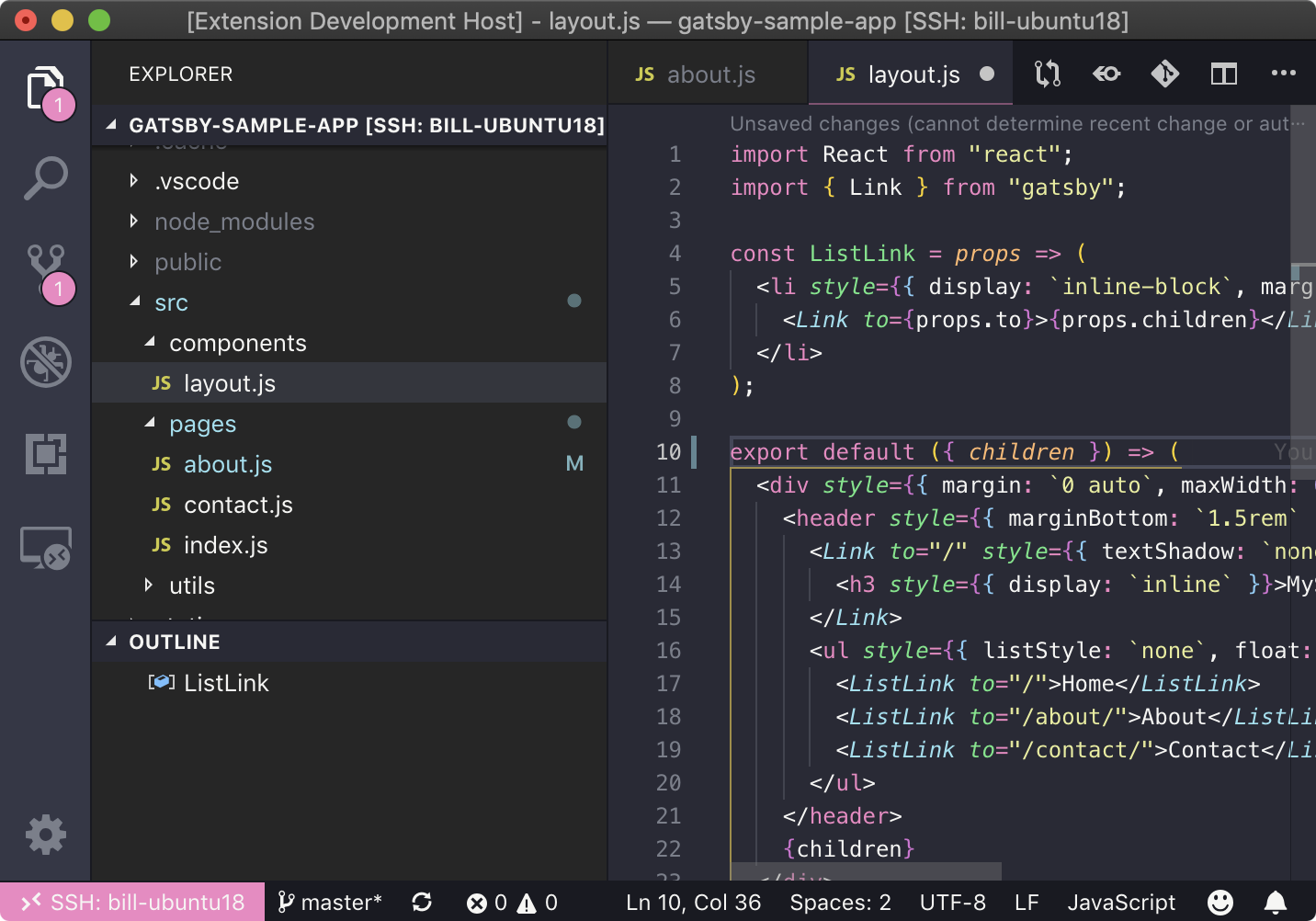 Add support for statusBarItem.remoteBackground by miguelsolorio · Pull ...