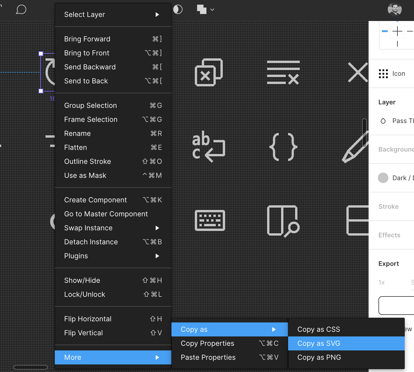 xcode icon transparent