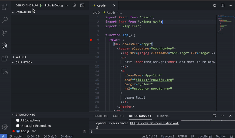 Breakpoint decoration isn't visible for the line I am paused on · Issue ...