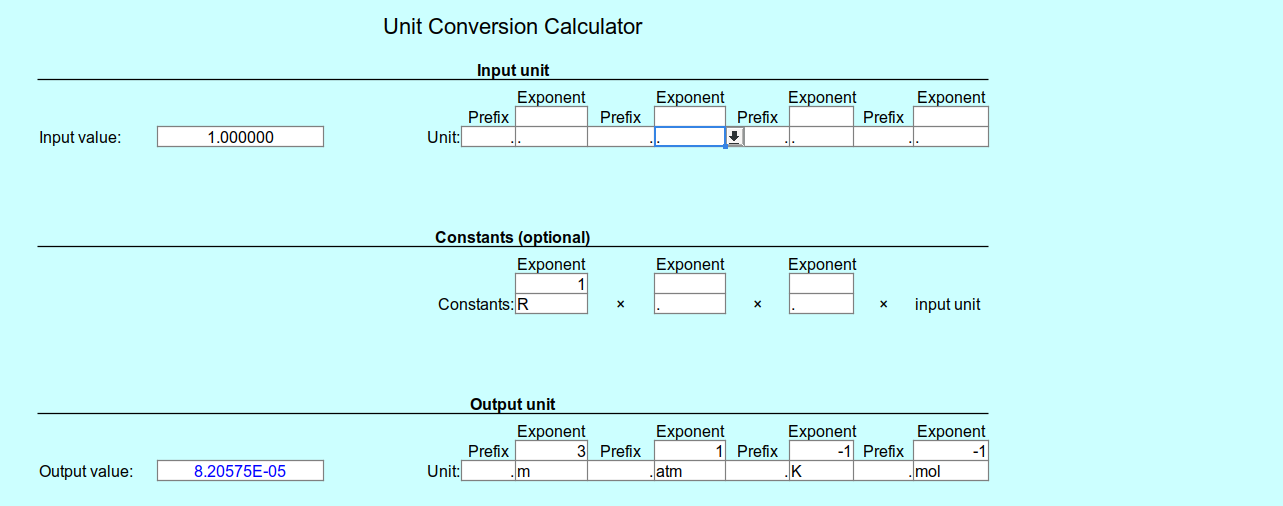 GitHub - sashahafner/unit-converter: Free spreadsheet-based unit ...