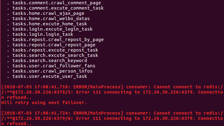 redis refuse · Issue #103 · SpiderClub/weibospider · GitHub
