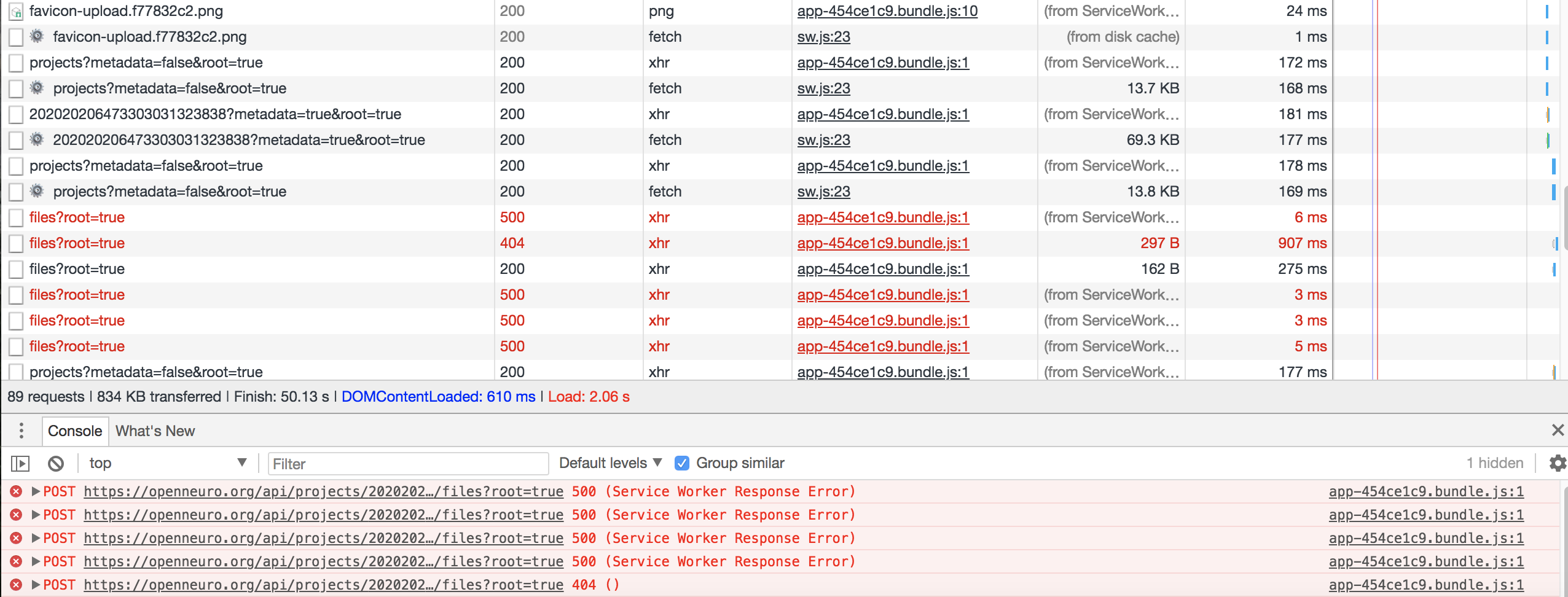 Dataset ds000140 Failing to Upload · Issue #9 · OpenNeuroOrg/openneuro ...