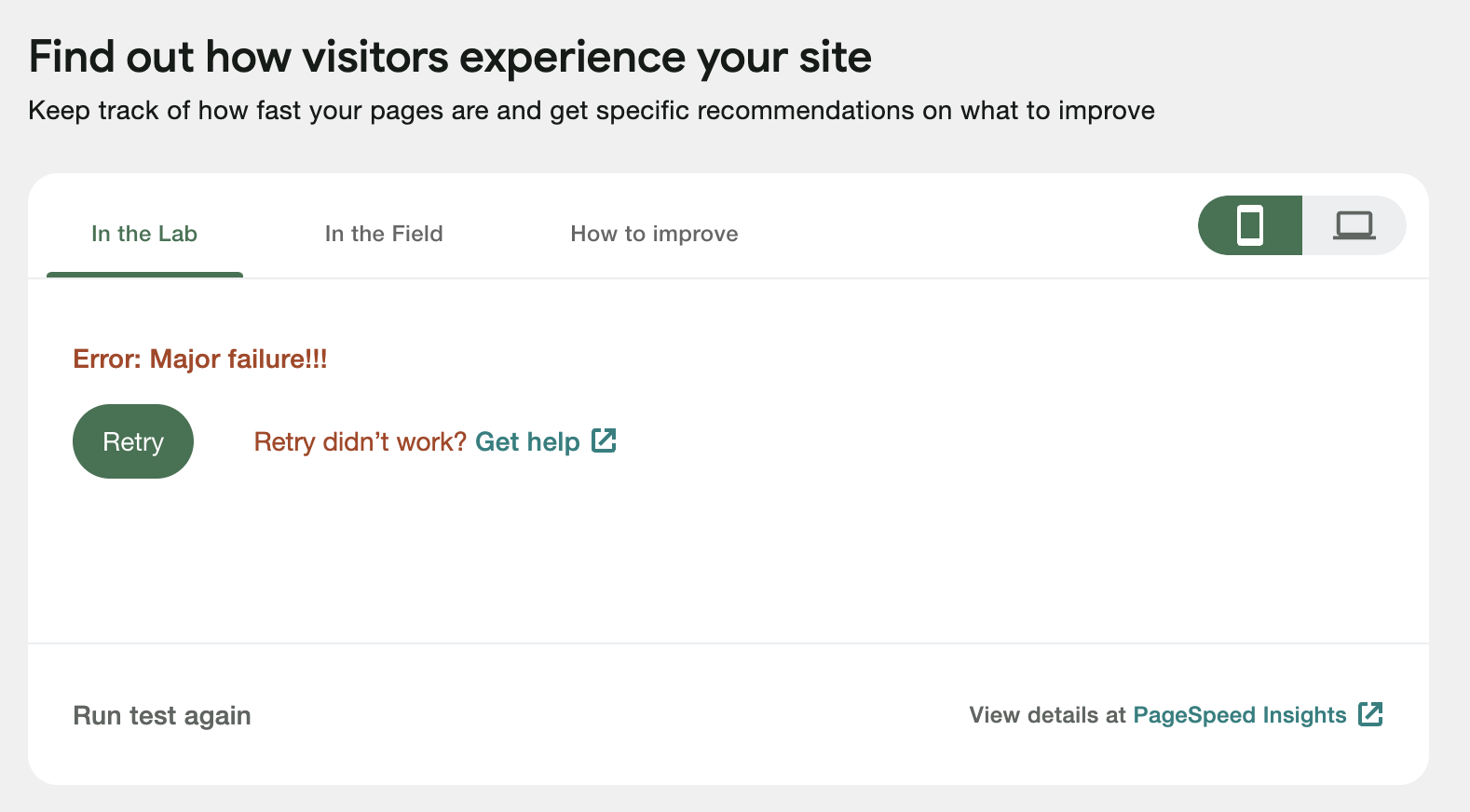 Enhance presentation of internal server errors in widgets with Site Kit ...