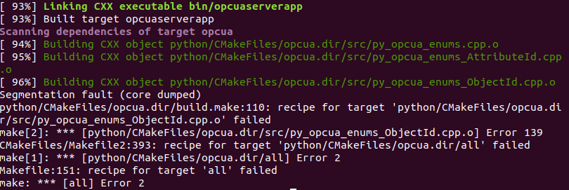 Problem when installing with cmake · Issue #364 · FreeOpcUa/freeopcua ...