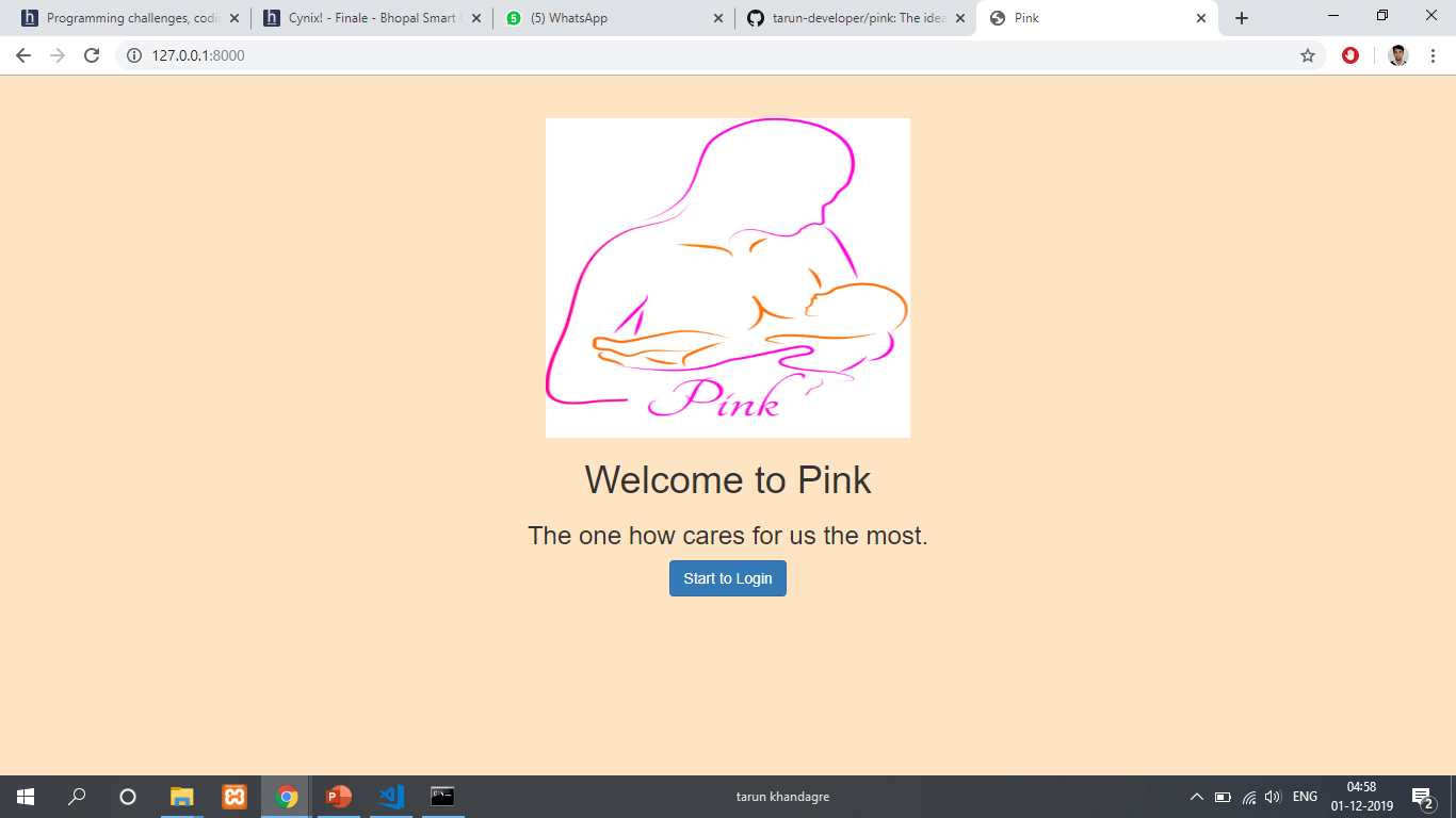 GitHub - tkhandag/pink: The idea is to develop an maternal healthcare ...