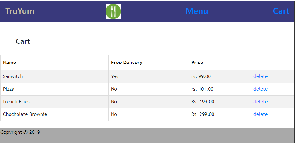 GitHub - tkhandag/TruYum: Yum is a leading restaurant chain that ...