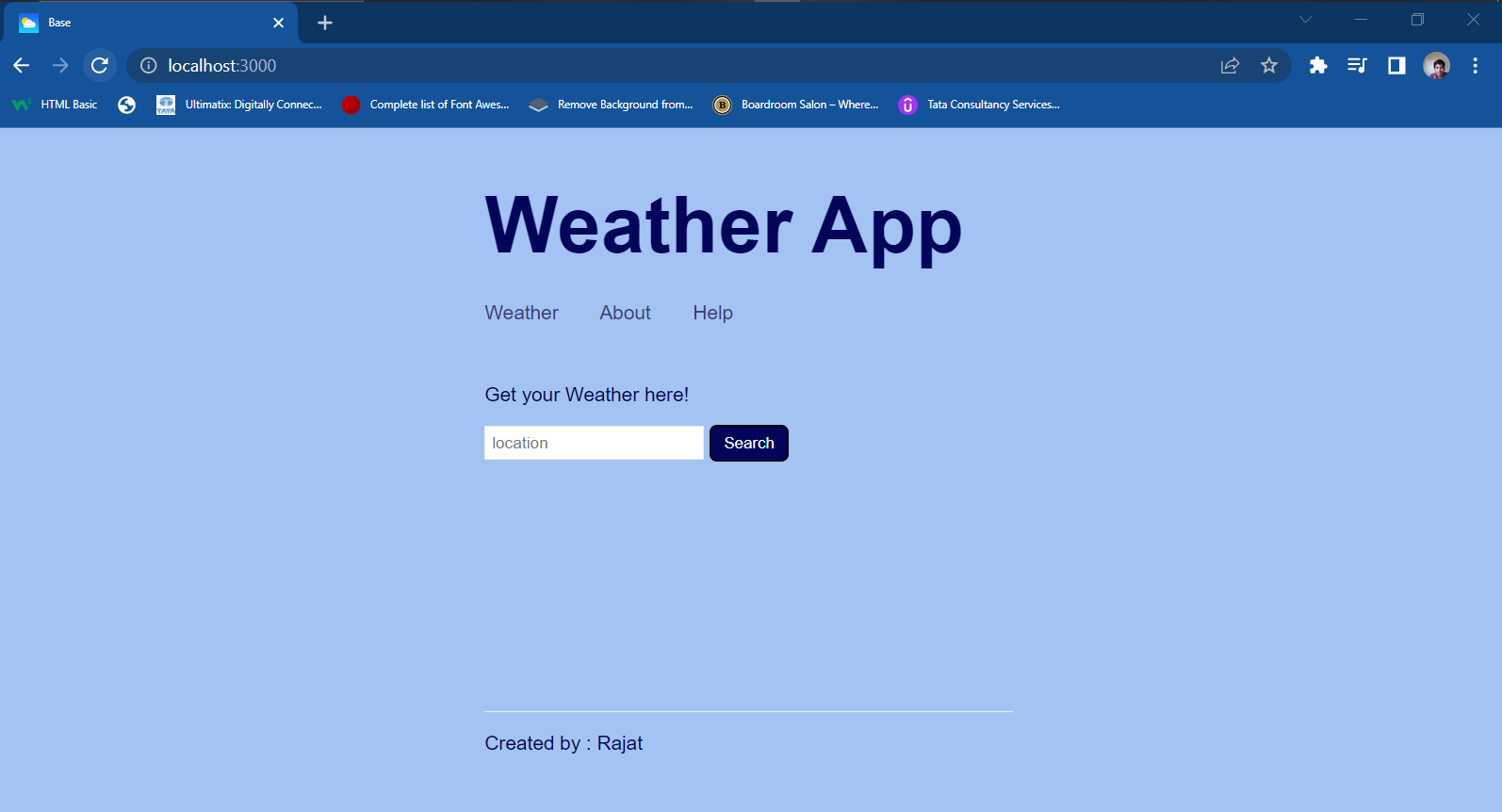GitHub - rotroapp/Weather_Web · GitHub