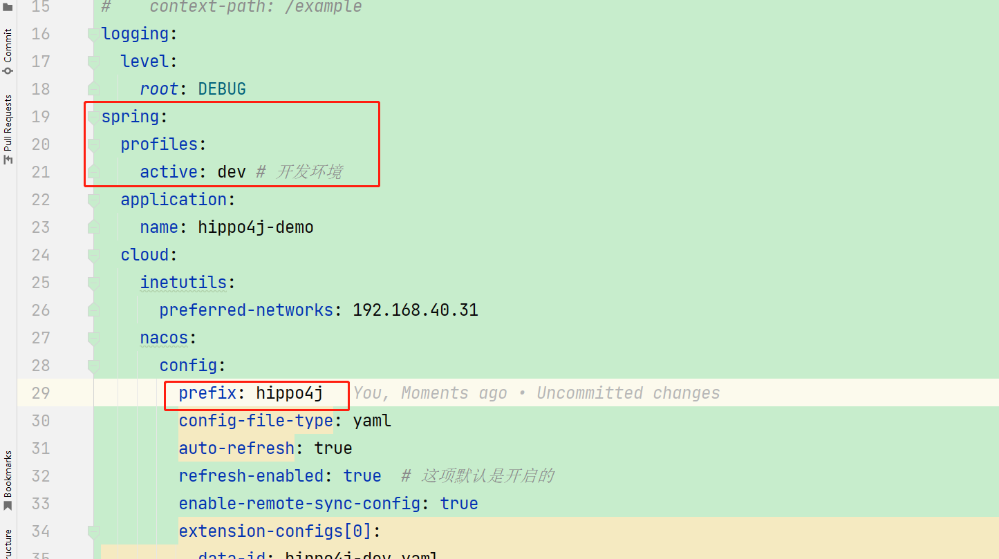 nacos2.1.1extension-configs的拓展配置的修改不会动态刷新和客户端的这个接口nacosConfigManager ...