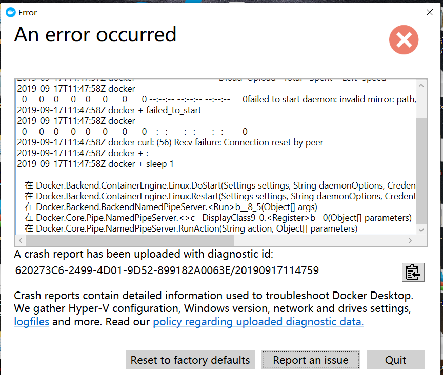 Docker for Windows（10） Installer have a problem · Issue #4740 · docker ...