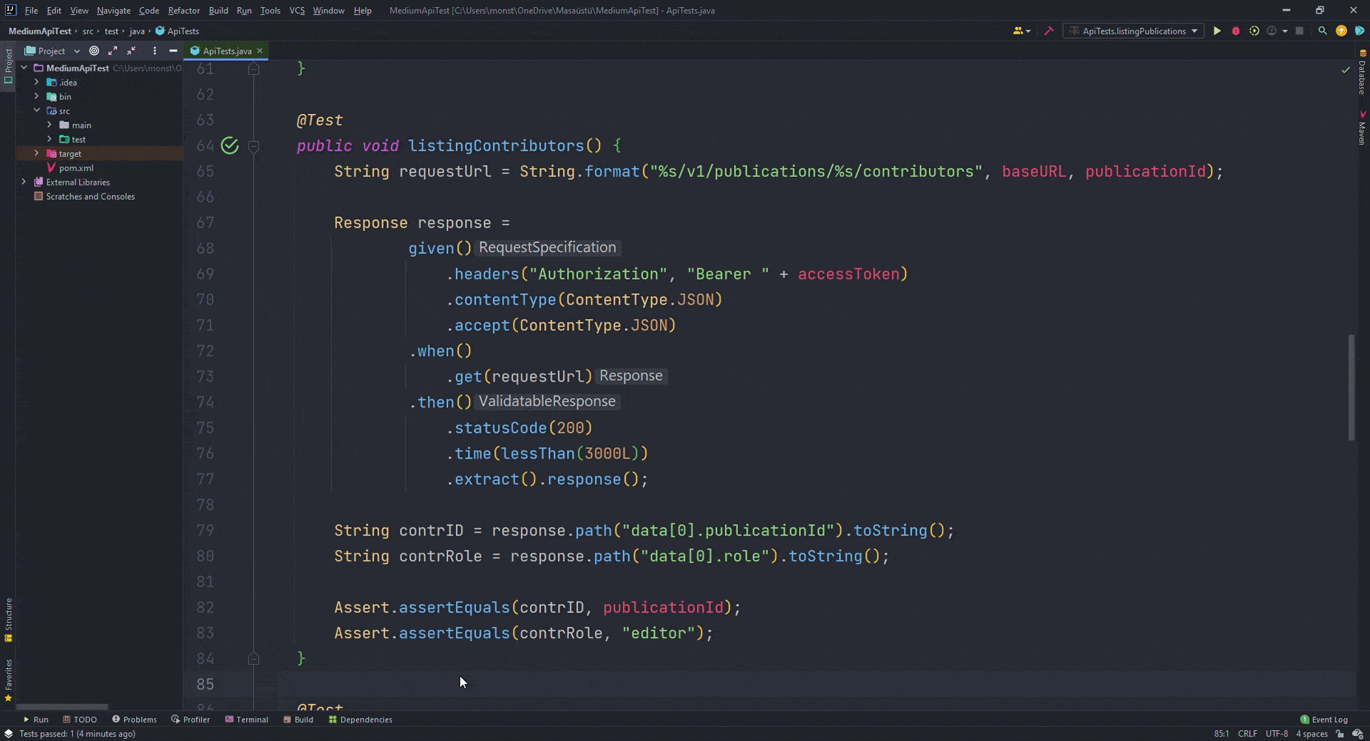 GitHub - onurerdemiroglu/Java-Rest-Assured-API-Tests-Medium