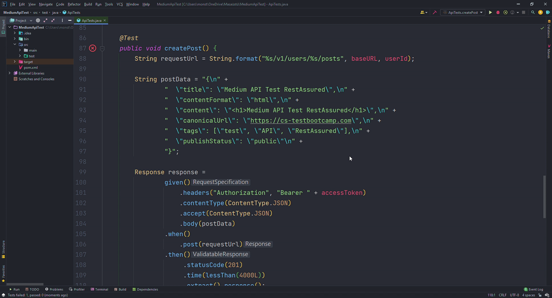 GitHub - onurerdemiroglu/Java-Rest-Assured-API-Tests-Medium