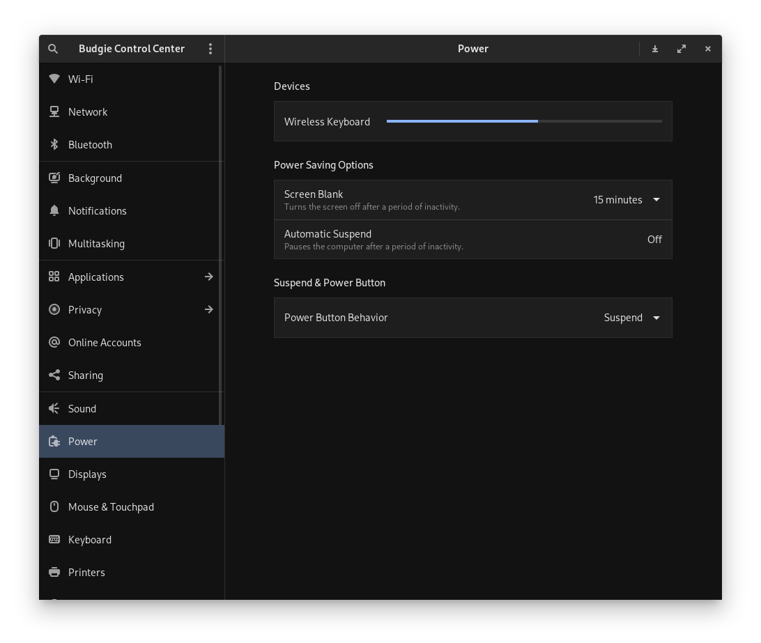 10.7.2 on Arch Linux screen lock during suspend won't use blank