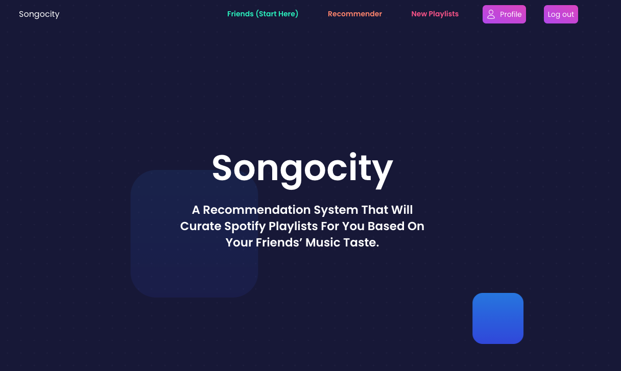 GitHub - pranavnraj/songocity: A web application that uses a ...