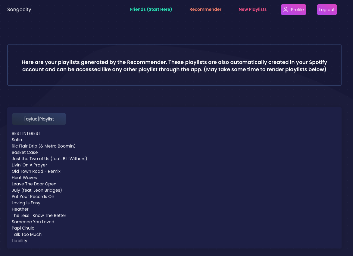 GitHub - pranavnraj/songocity: A web application that uses a ...