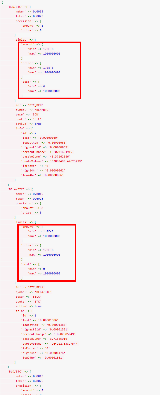 Poloniex minimum amount · Issue #2706 · ccxt/ccxt