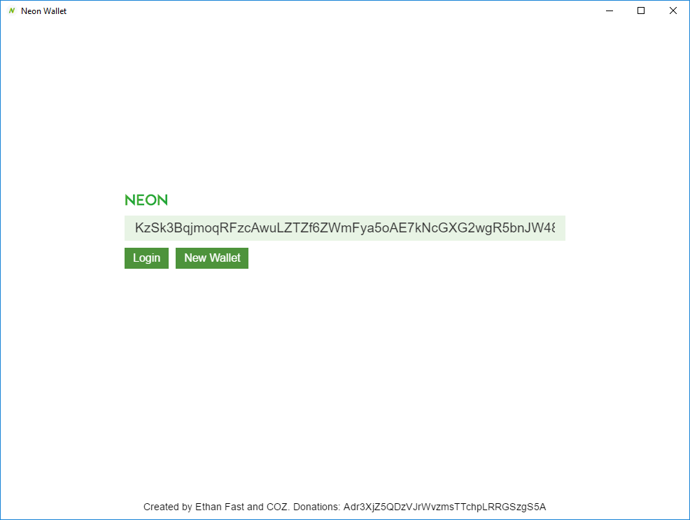 Neon Wallet Windows 10 - Cant log into new wallet · Issue #120 ...
