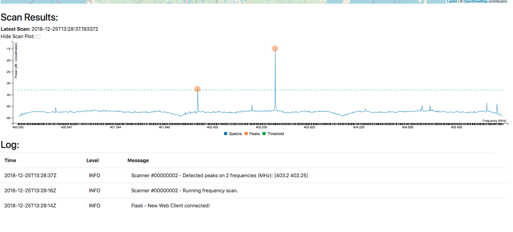 GEvent Messages (was HTTP output in log) · Issue 98 · projecthorus