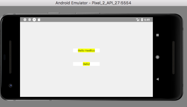 [Android] Wrapped multi-line text have extra space to width · Issue ...