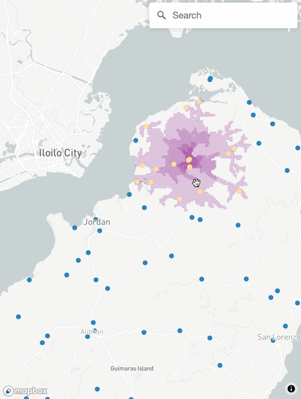 school-isochrone