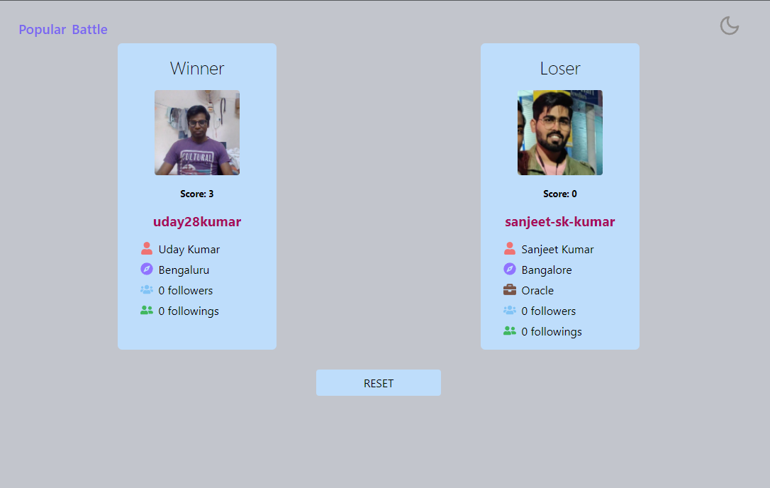 GitHub - CodingWithSanjeet/Github-Battle-App: This is a "Github Battle ...