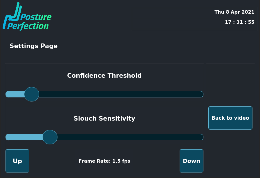 Gui update by miklasr · Pull Request 132 · ESEPeasy/PosturePerfection