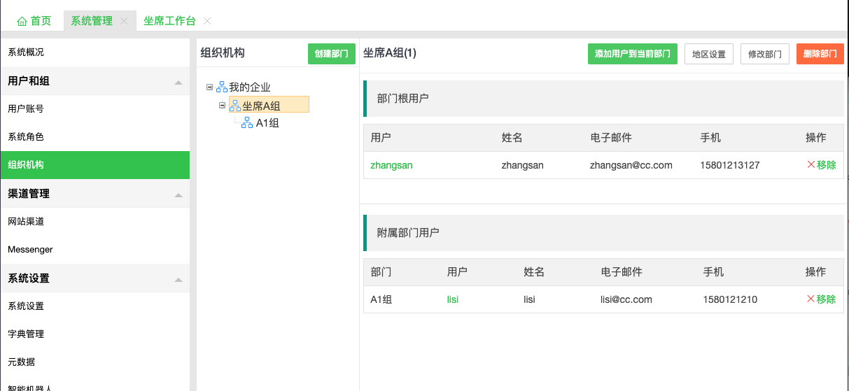 优化组织机构、角色信息展示 · Issue #457 · cskefu/cskefu · GitHub
