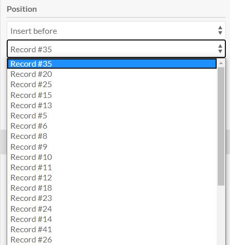 Testing: Record position · Issue #45 · chnm/Datascribe-module · GitHub