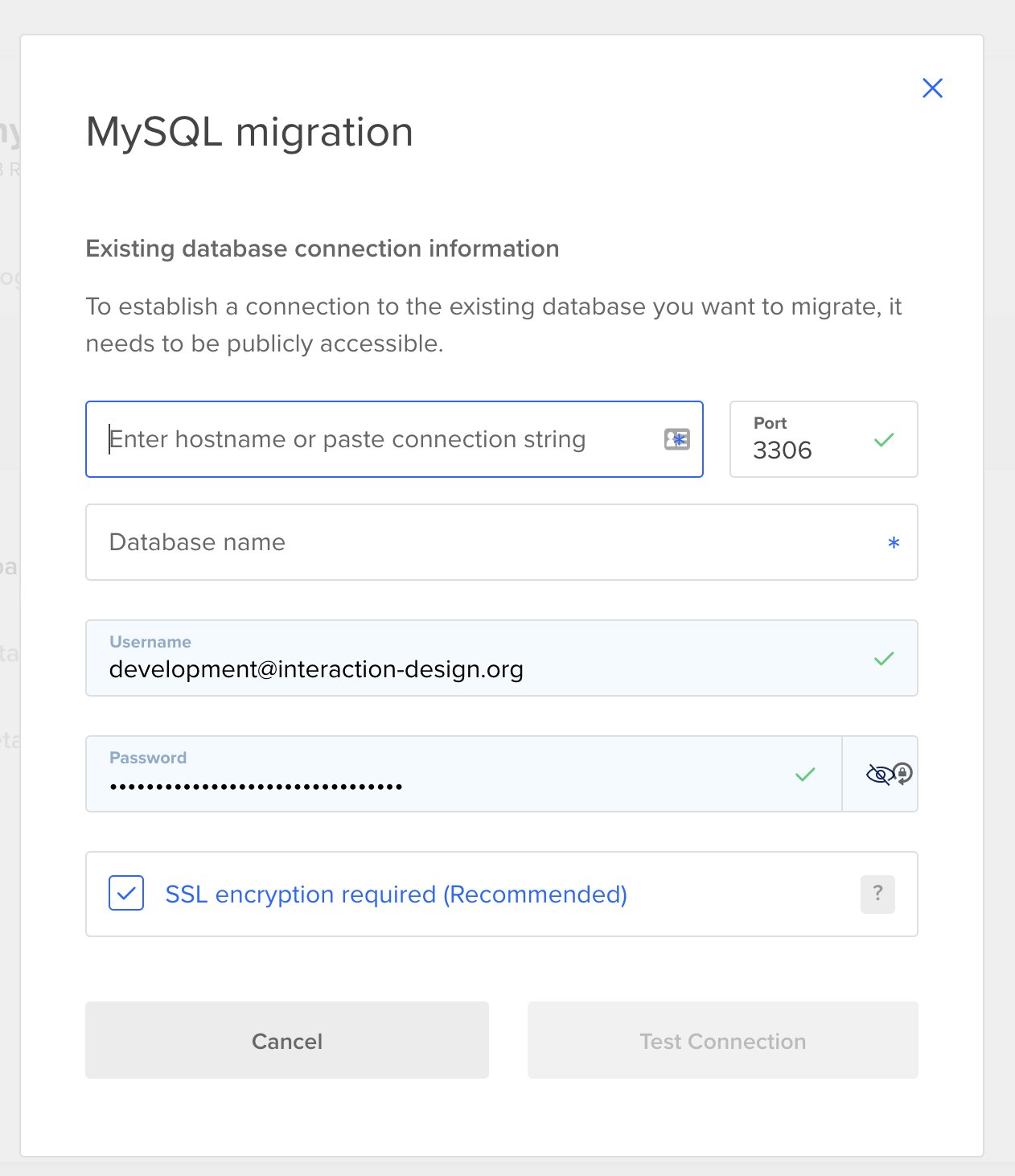 Migration Tool