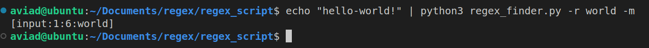 Regex Format In Script GitHub - AviadGilboa/regex_script
