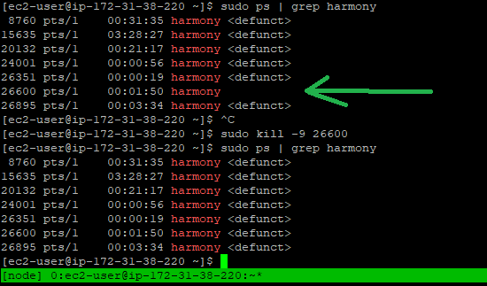 Can't kill the node with CTRL+C · Issue #2264 · harmony-one/harmony ...