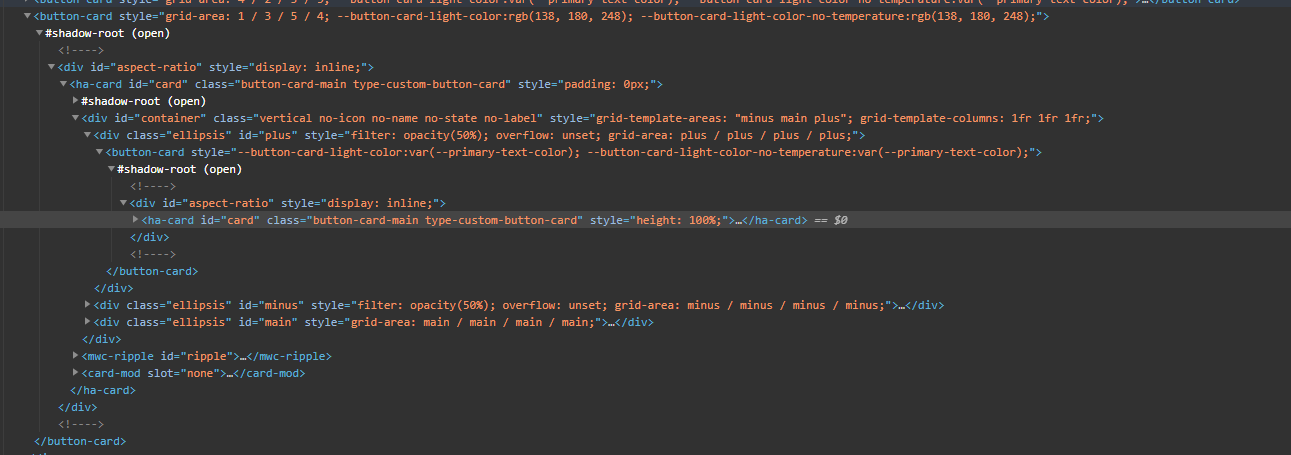 Styling Issue 391 Custom Cards Button Card Github