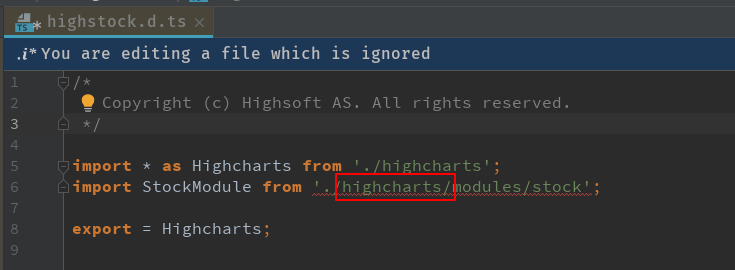 The type definition of highstock is incorrect · Issue #9705 ...