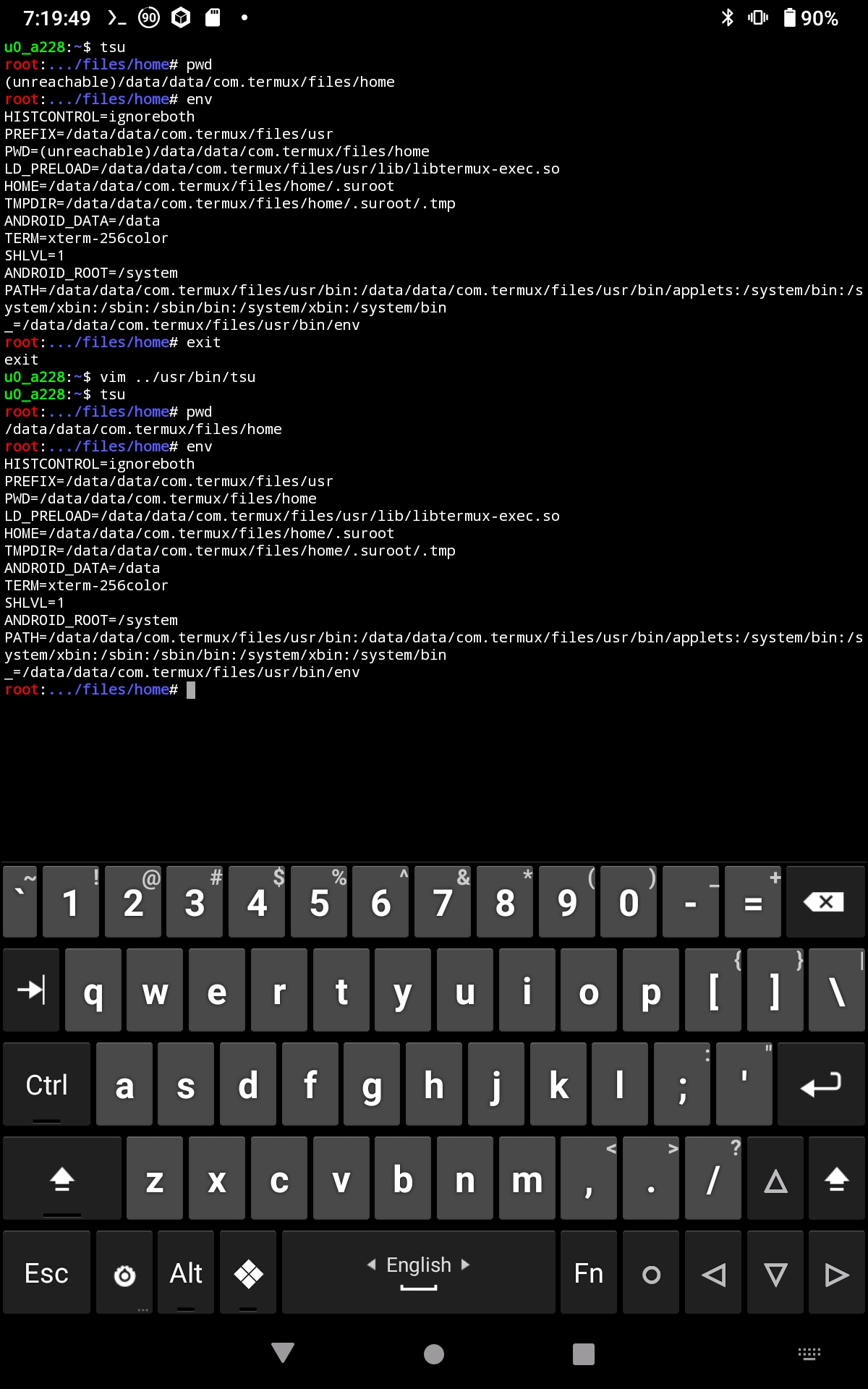 [Bug]: Running `tsu` gives me the Current Working Directory with ...