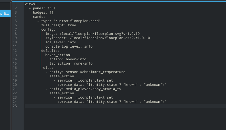 Problem with config file (Cannot find 'pages' nor 'rules ...